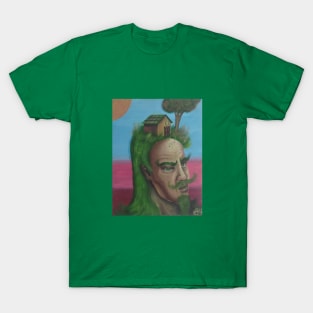 Grass Man with Dwellings T-Shirt